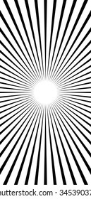 Starburst or sunburst backdrop, background. vector art.