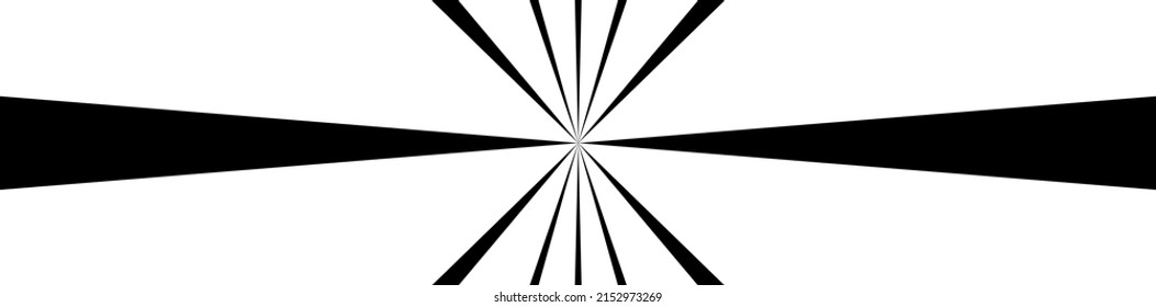 Starburst, sunburst rays, beams background pattern