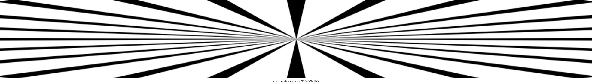 Starburst, sunburst rays, beams background pattern