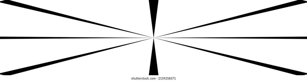 Starburst, sunburst rays, beams background pattern