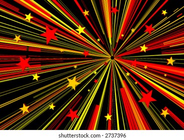 Starburst. Vector Background