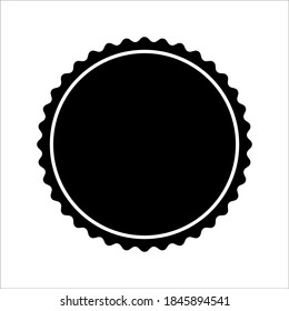 Stamps Vector Icon Isolated On Blank Stock Vector (Royalty Free ...