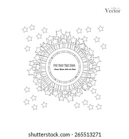 starburst.star vector.vector illustration       