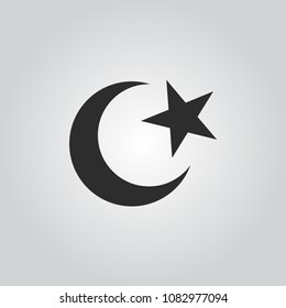 Star,crescent Symbol Of Islam Icon