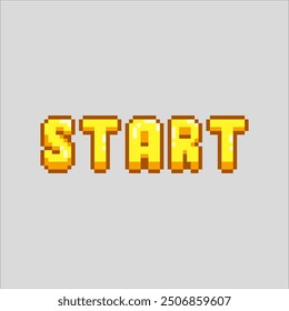 stard, pixel art video game letters