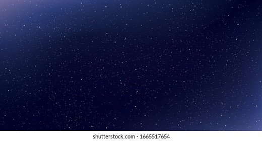 Stardust in deep universe, Abstract background, Starry space background, Milky way galaxy, Vector illustration.