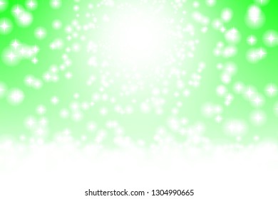 Stardust on the milky way galaxy. Falling stars effect. Vector illustration