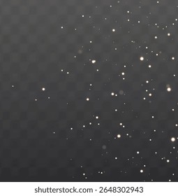 Stardust, vector sparkles, glitter, celebration, confetti golden shimmer bursts over a dark festive background, blending light, magic, and holiday glamour in a vintage sparkle effect.