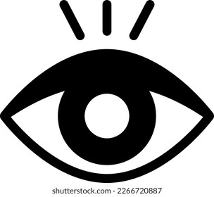stare Vector illustration on a transparent background. Premium quality symmbols. Glyphs vector icons for concept and graphic design. 
