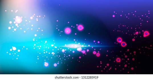 Starfield, Abstract space background with nebula and stardust.