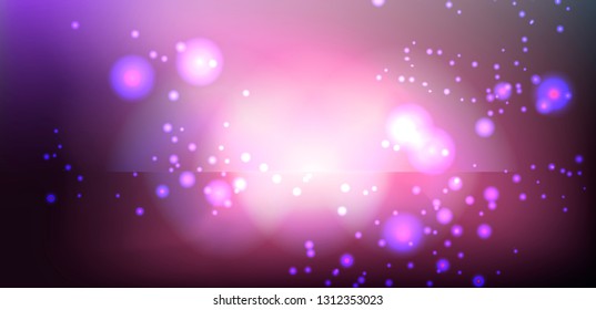 Starfield, Abstract space background with nebula and stardust.