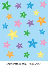 Starfish Background