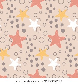 estelar con burbujas gris rosa pastel patrón sin costuras para textiles