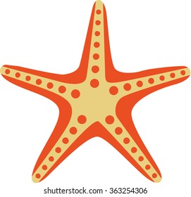 Starfish cartoon