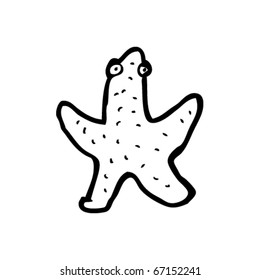 Starfish Cartoon Stock Vector (Royalty Free) 67152241 | Shutterstock