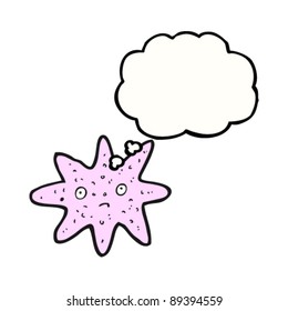 starfish cartoon character