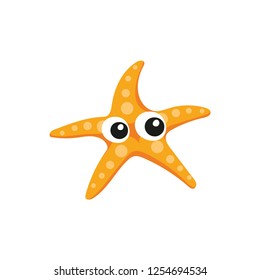 starfish cartoon icon