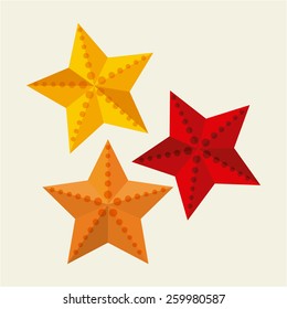 starfish design, vector illustration eps10 graphic 