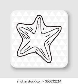 Starfish doodle