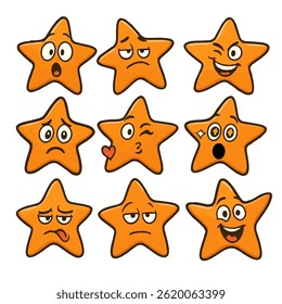starfish emotions icons set cartoon vector
vector set collection cartoon animals illustrations on white background
cartoon collection starfish
collection of 9 cartoon animals