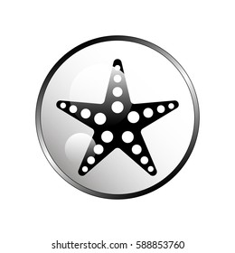 Starfish icon.