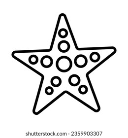 Starfish icon design for personal commercial use