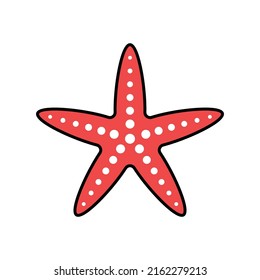 starfish icon design template vector illustration