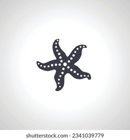 Starfish Symbol. Starfish-Symbol einzeln