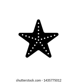 Starfish icon. New trendy starfish vector illustration symbol.