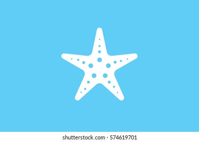 starfish icon vector illustration.