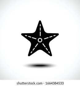 Starfish Symbol. Vektorillustration. eps10