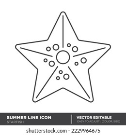 Starfish icon vector illustration - Eps 10