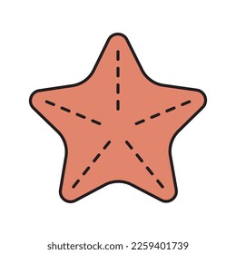 Sternsymbol, Vektorgrafik-Logo-Design