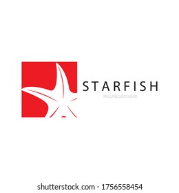 Starfish Illustration Icon Logo Vector Design