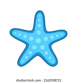 Starfish isolated on white background