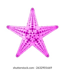 starfish isolated – vector illustration