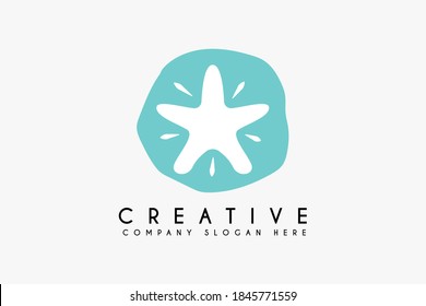 Starfish Logo Design Illustration Vector