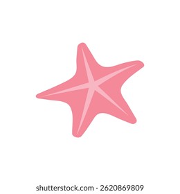 starfish logo icon illustration flat