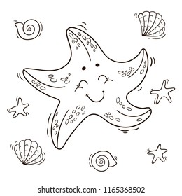13,624 Starfish outline Images, Stock Photos & Vectors | Shutterstock
