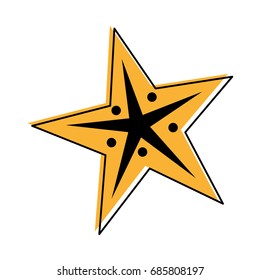 starfish or sea star icon image 