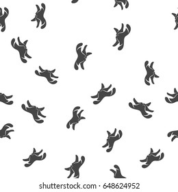 Starfish seamless pattern. Vector illustration for backgrounds