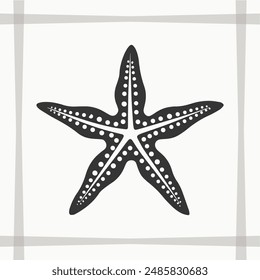 Starfish Icono Gráfico, Starfish Icono Gráfico, Starfish EPS Icono Gráfico, Vector, Cricut