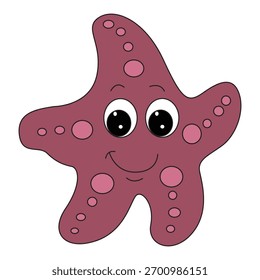 Estrelas sorrindo isoladas sobre um fundo branco