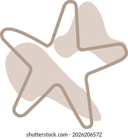 starfish from spots and lines