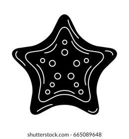 starfish tropical summer icon