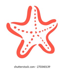 Starfish Vector Icon
