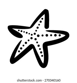 Starfish Vector Icon