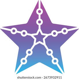 Starfish vector icon. Can be used for printing, mobile and web applications.
