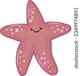 Starfish vector image or clipart