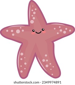 Starfish vector image or clipart